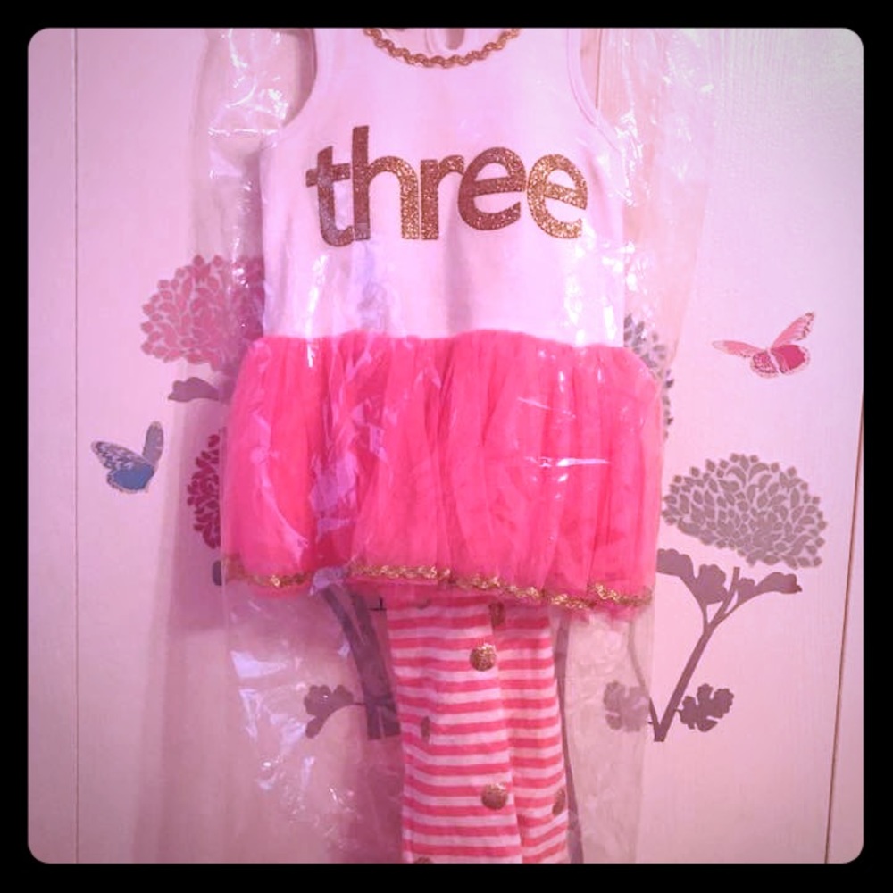 EUC 3T Mudpie “Three” tunic and pants set